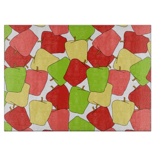 Planche À Découper Motif Apple Jumble (Devant)
