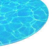 Planche À Découper Motif Aqua Avec Réflexion Vagues (Coin)