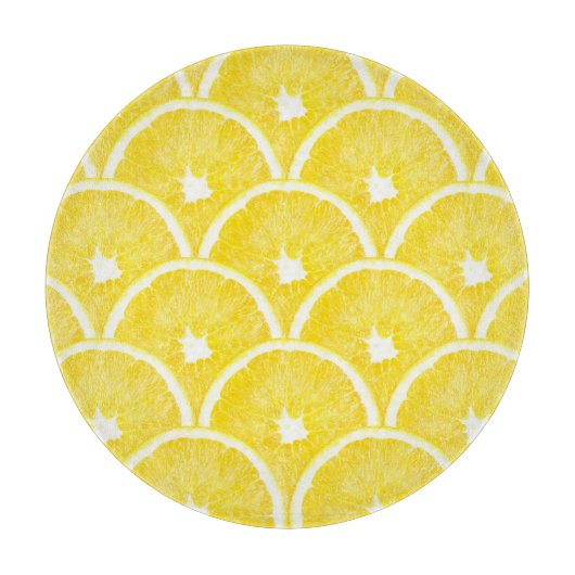 Planche À Découper Motif Arrière - plan de pâte orange vibrant (Devant)