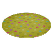 Planche À Découper motif arrière - plan de Polka-dot (Coin)