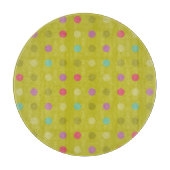Planche À Découper motif arrière - plan de Polka-dot (Devant)