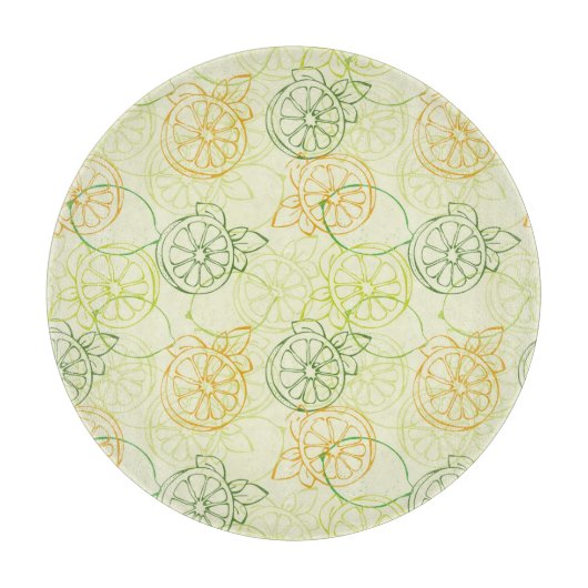Planche À Découper Motif au citron (Devant)
