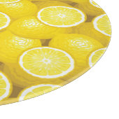 Planche À Découper Motif au citron 2 (Coin)