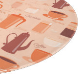 Planche À Découper Motif avec boissons et texte (Coin)