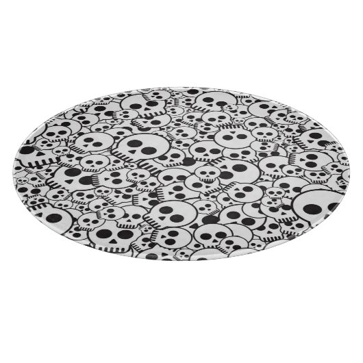 Planche À Découper Motif avec des crânes (Coin)