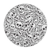 Planche À Découper Motif avec des crânes (Devant)