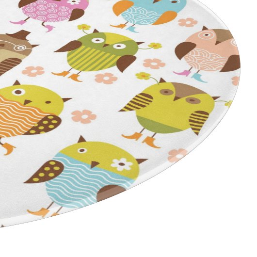 Planche À Découper motif avec des oiseaux (Coin)