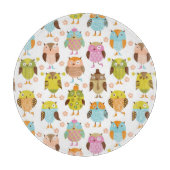 Planche À Découper motif avec des oiseaux (Devant)