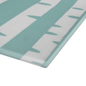 Planche À Découper Motif avec des oiseaux et des arbres (Coin)