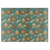 Planche À Découper Motif avec des petits gâteaux et des sucreries (Devant)