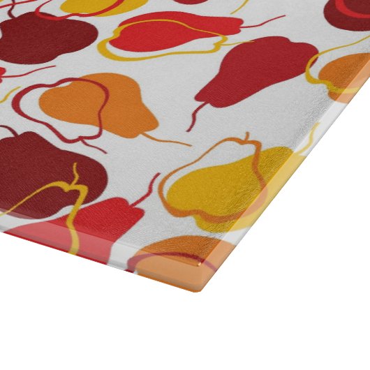 Planche À Découper Motif avec des poires (Coin)