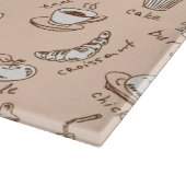 Planche À Découper Motif avec la nourriture (Coin)