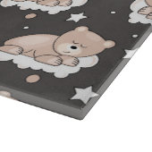 Planche À Découper motif avec le petit sommeil d'ours (Coin)