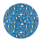 Planche À Découper motif avec le thème de mer (Devant)