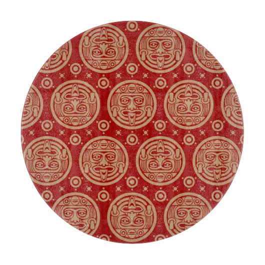 Planche À Découper Motif aztèque (Devant)