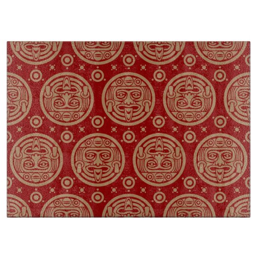 Planche À Découper Motif aztèque (Devant)