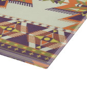 Planche À Découper Motif aztèque coloré (Coin)