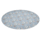 Planche À Découper Motif Ballons Bleus (Coin)