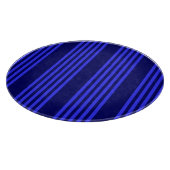 Planche À Découper Motif bleu cinq bandes (Coin)