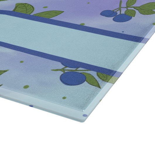 Planche À Découper Motif bleu clair mou bleu bleuté (Coin)