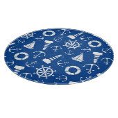 Planche À Découper Motif bleu de mer (Coin)