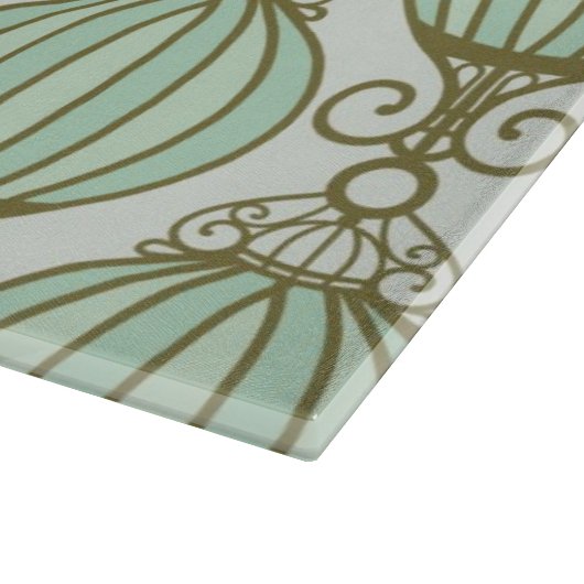 Planche À Découper Motif bleu de Motton (Coin)