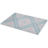 Planche À Découper motif bleu en forme de diamant (Coin)
