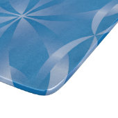 Planche À Découper motif bleu topaz (Coin)