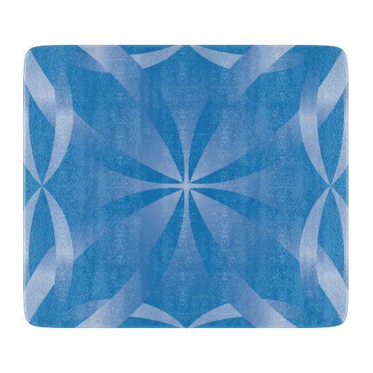Planche À Découper motif bleu topaz (Devant)