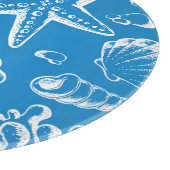 Planche À Découper Motif Blue Beach (Coin)