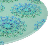 Planche À Découper Motif Blue Lacy (Coin)