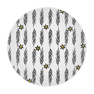 Planche À Découper Motif botanique moderne sans couture minimaliste à