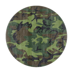 PLANCHE À DÉCOUPER MOTIF CAMOFLAUGE