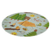 Planche À Découper Motif campant (Coin)