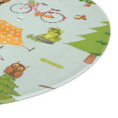 Planche À Découper Motif campant (Coin)