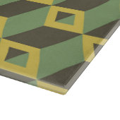 Planche À Découper motif Carré d'illusion 3D (Coin)