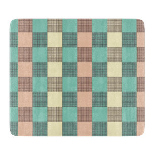 Planche À Découper Motif carreaux seamless