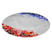 PLANCHE À DÉCOUPER MOTIF CERCLES (Coin)