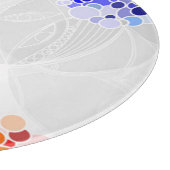 PLANCHE À DÉCOUPER MOTIF CERCLES (Coin)