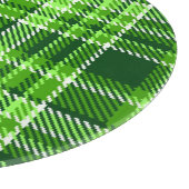 Planche À Découper Motif Checkered de couleur verte (Coin)