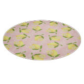 Planche À Découper Motif Citron Amour Pêche (Coin)