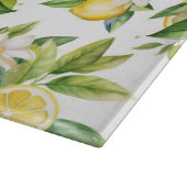 Planche À Découper Motif citron, Fleurs de citron, Feuilles, Citrus (Coin)