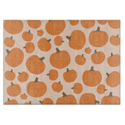 Planche À Découper Motif citrouille (Devant)