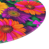 Planche À Découper Motif coloré Daisy Bouquet (Coin)