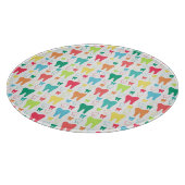 Planche À Découper Motif coloré de dents (Coin)