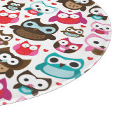 Planche À Découper motif coloré de hibou (Coin)