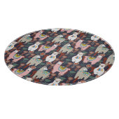 Planche À Découper Motif coloré de lamas (Coin)