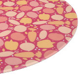 Planche À Découper Motif coloré de légumes (Coin)