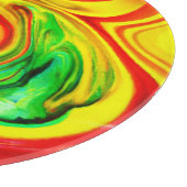 Planche À Découper Motif coloré vif (Coin)