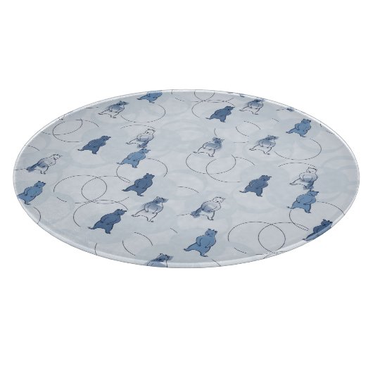 Planche À Découper motif comportant un ours gris (Coin)